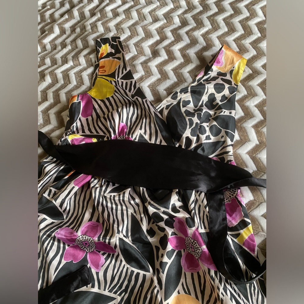 IDOL gorgeous multicolor maxi dress, Sz 10UK / 6US - Picture 10 of 13